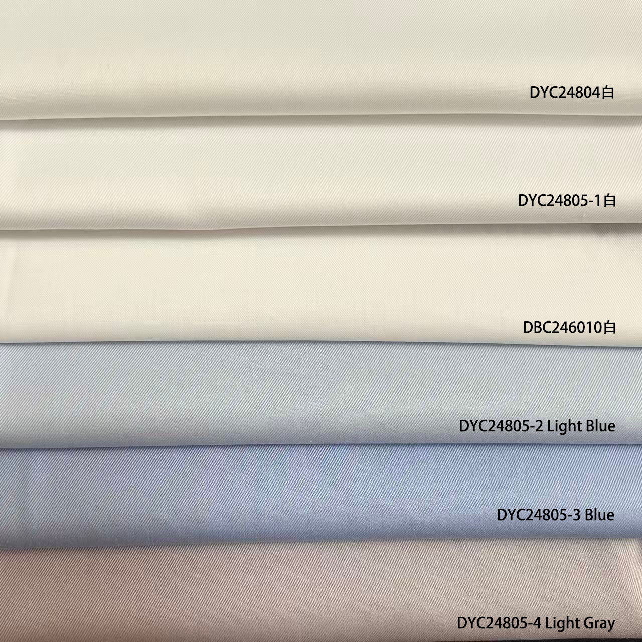 Non-Iron Ready-to-Wear Bamboo Cotton-Polyester Fabric