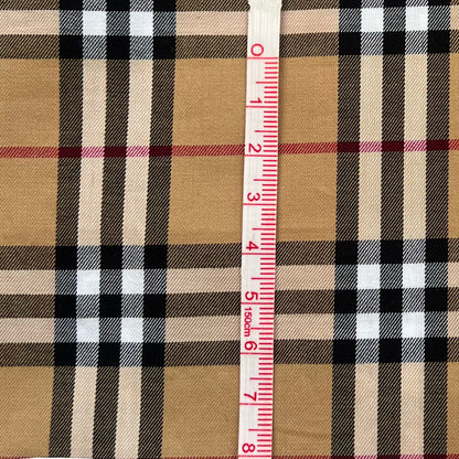 100% Cotton Twill Scottish Tartan Plaid Fabric
