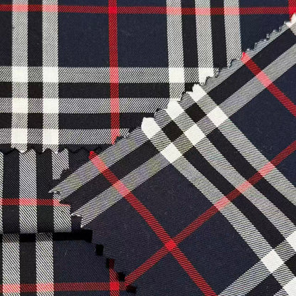 100% Cotton Twill Scottish Tartan Plaid Fabric