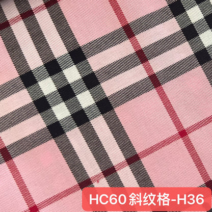 100% Cotton Twill Scottish Tartan Plaid Fabric