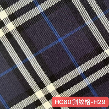 100% Cotton Twill Scottish Tartan Plaid Fabric