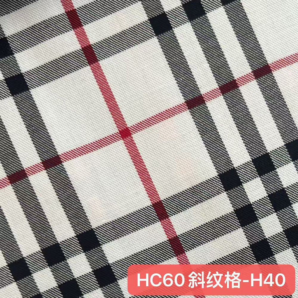 100% Cotton Twill Scottish Tartan Plaid Fabric