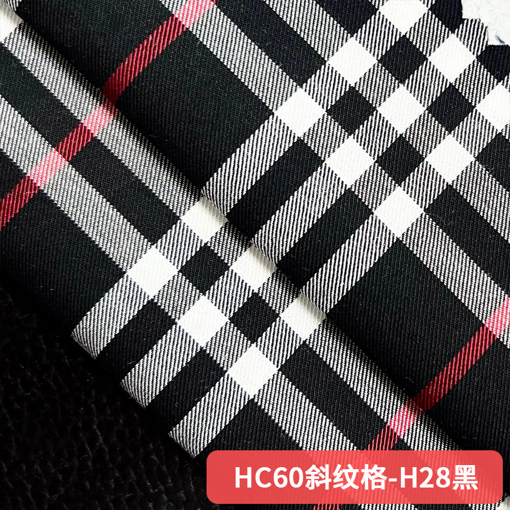 100% Cotton Twill Scottish Tartan Plaid Fabric