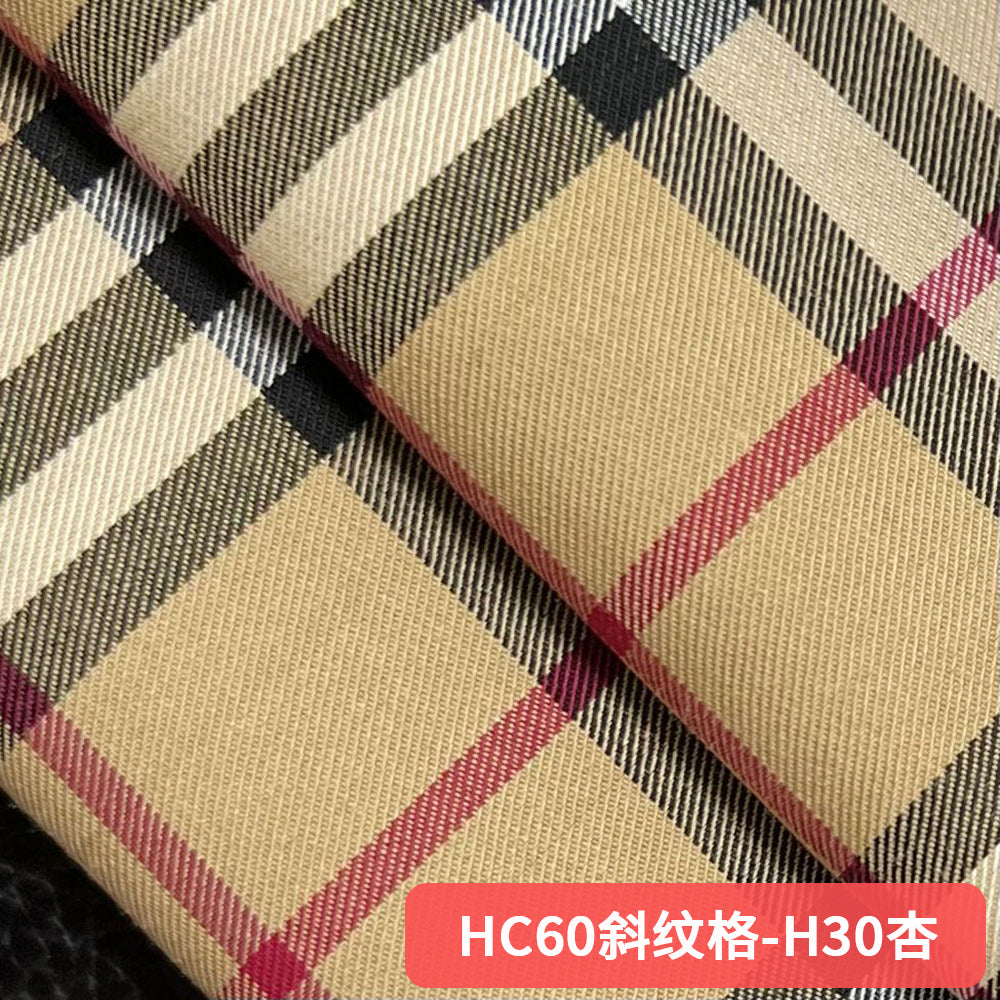 100% Cotton Twill Scottish Tartan Plaid Fabric