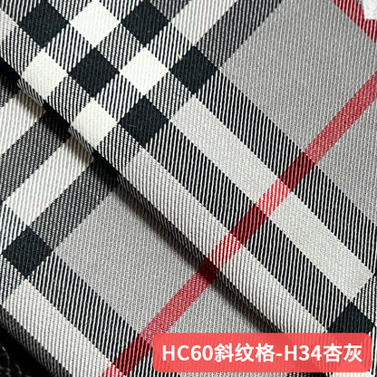 100% Cotton Twill Scottish Tartan Plaid Fabric