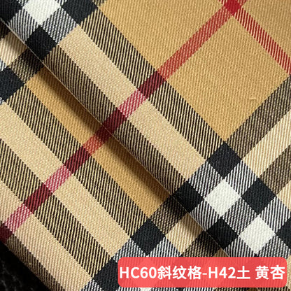 100% Cotton Twill Scottish Tartan Plaid Fabric